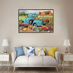 Car Diamond Painting Kit Diamond Art Kit Home Wall Decoration
