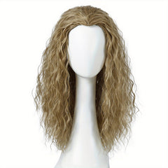 Men's Long Curly Hair Hero Cosplay Wig