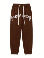 Men's Street Style Alphabet Pattern Jogger