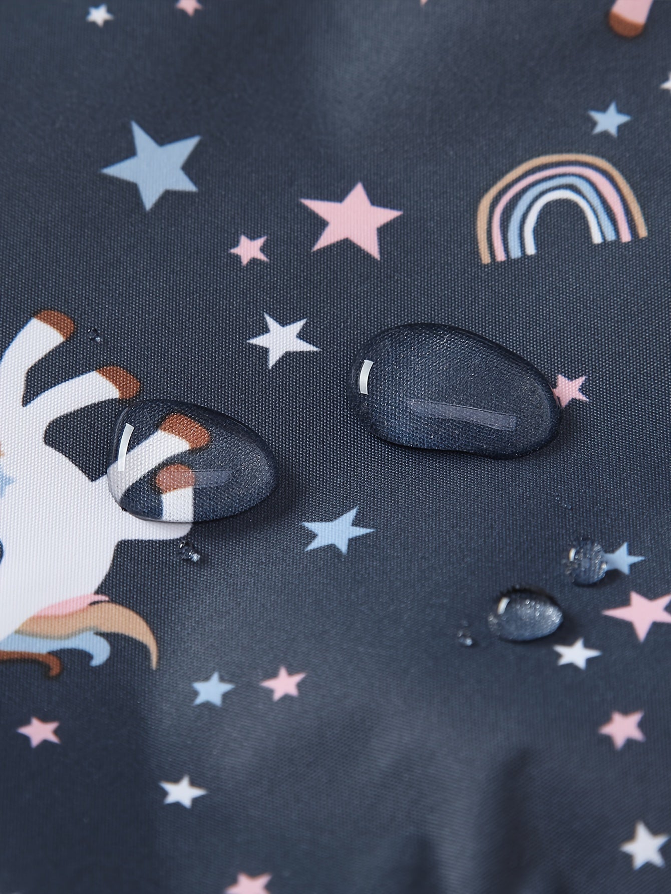 Unicorn Graphic Cartoon Romper Girls Jumpsuit Kids Clothes Gift