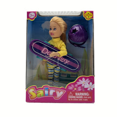 15 Doll with Skateboard and Hat - Christmas, Thanksgiving, Halloween Gift