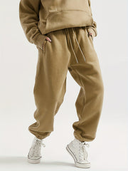 Stylish Drawstring Pockets Jogger Pants for Women