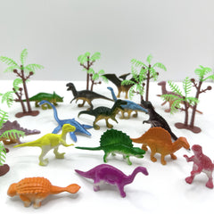 32pcs Mini Solid Dinosaur Models Action Figures Collection Toys Educational Gift
