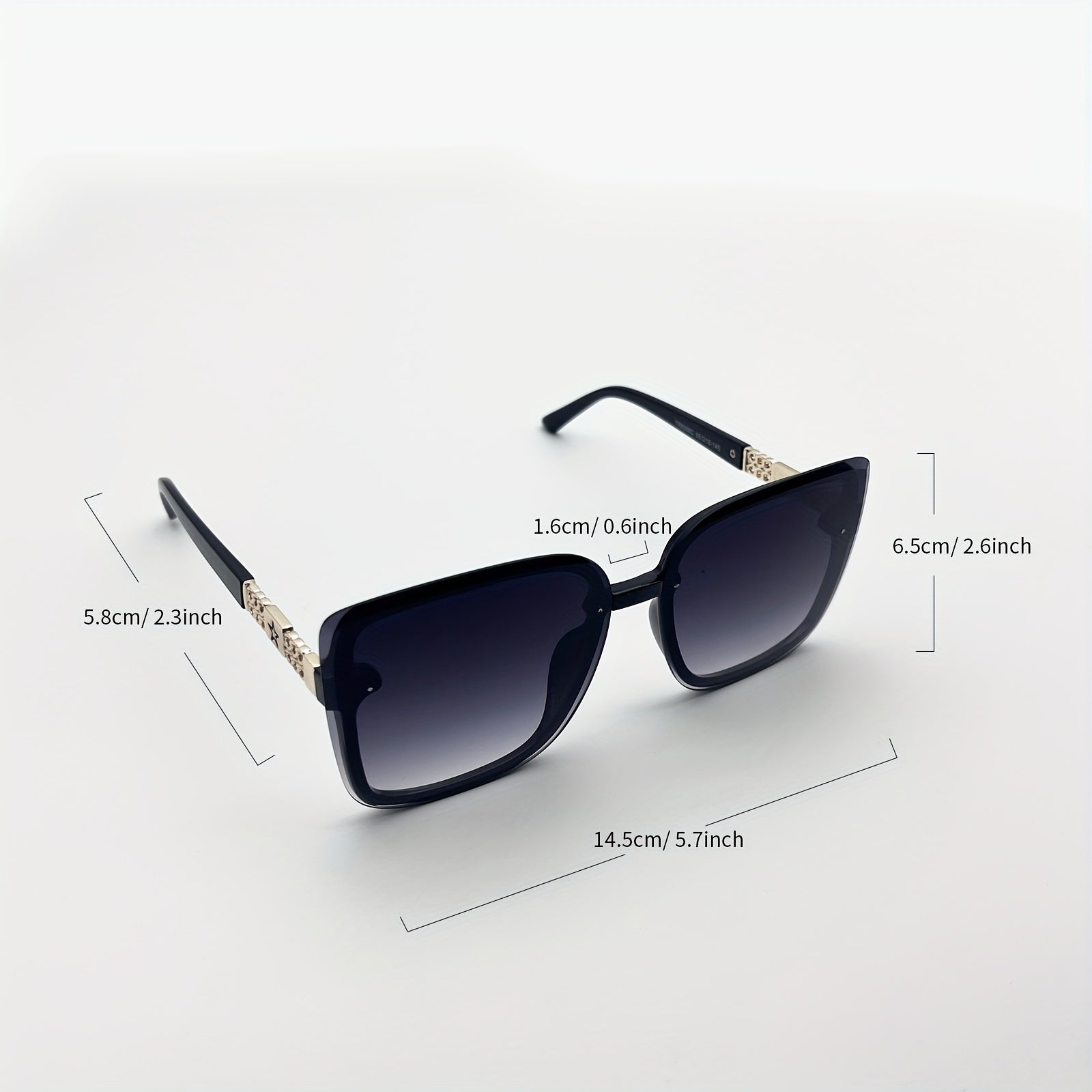 Polarized Women's Cycling Sunglasses Anti UV Protection Retro Square Style