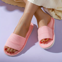 Women's Lightweight Open Toe Slip On Shoes