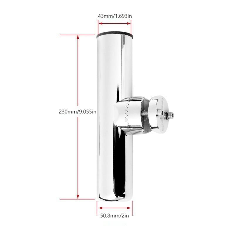 316 Stainless Steel Yacht Fishing Rod Bracket Holder