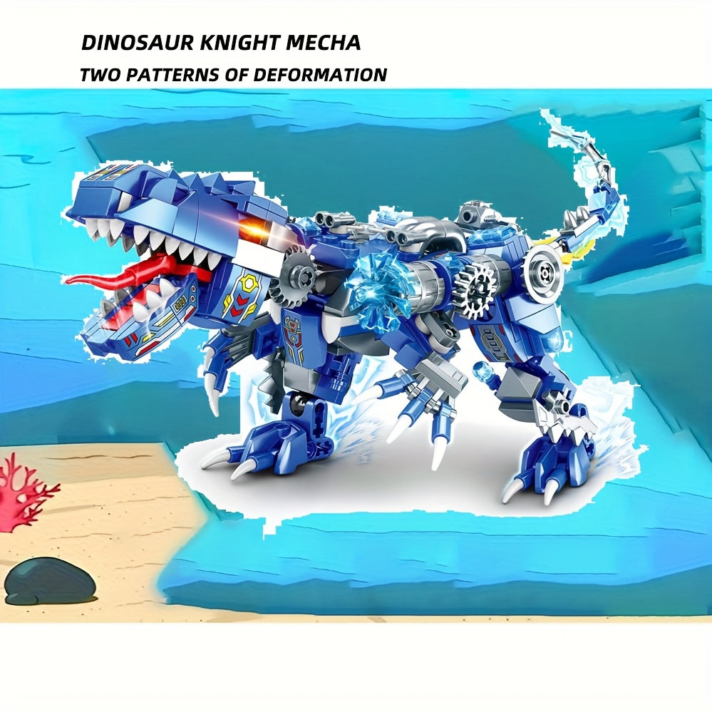 Dino Mech 2-in-1 Transformable Mechanical Warrior Robot