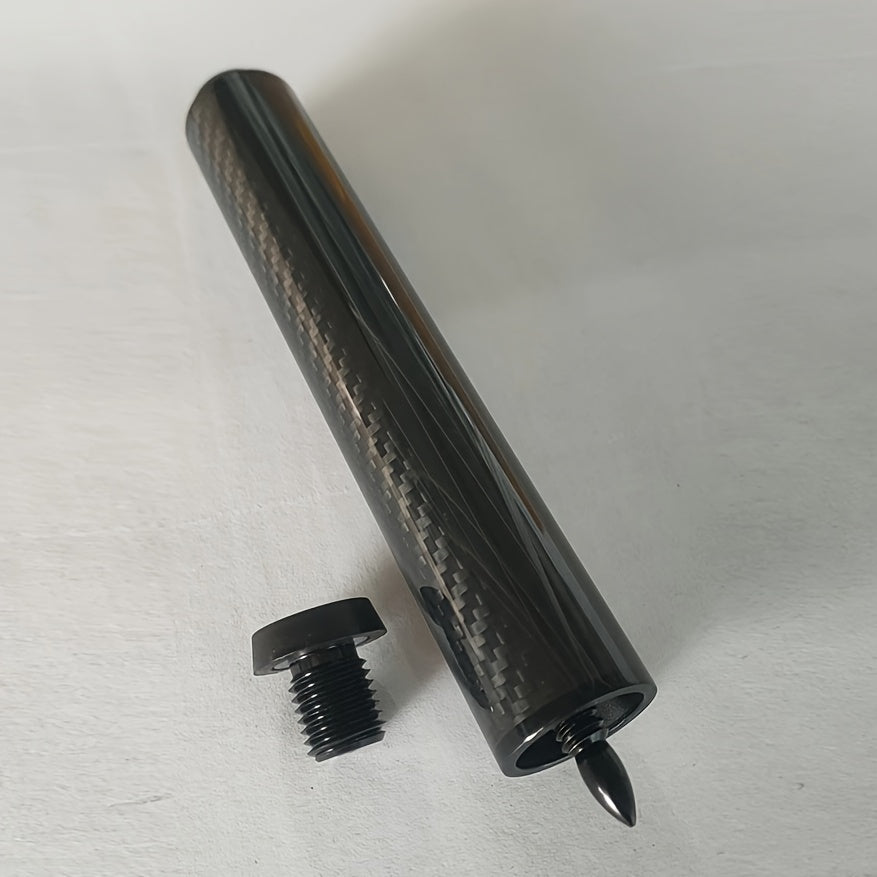 Carbon Fiber Billiard Rod Extension Rod 180mm 3K Diagonal Pattern Pool Cue