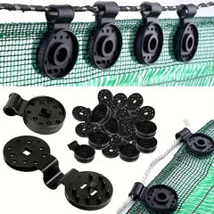 30pcs Greenhouse Shade Cloth Clips Sunshade Netting Fixing Clips
