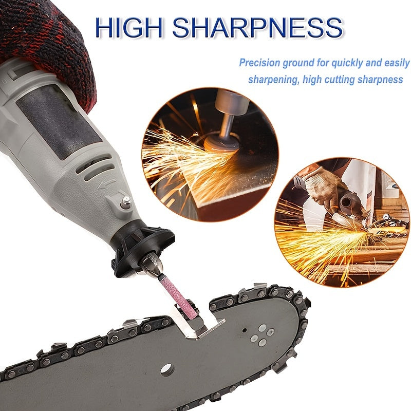 15pcs Ceramic Chain Grinder Grinding Head