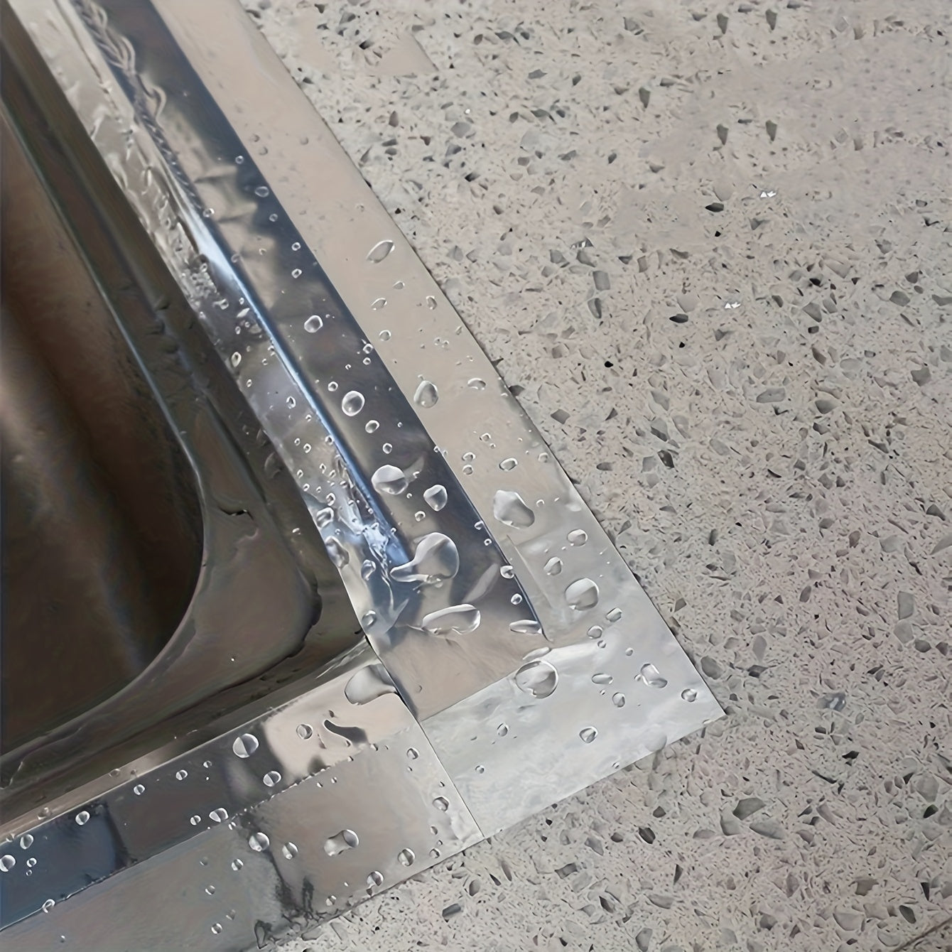 Aluminum Foil Anti-Mildew Kitchen Stovetop Sticker Waterproof Edge Sealing