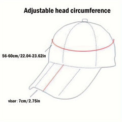 Adjustable Unisex Outdoor Sun Hat for Mountaineering Camping