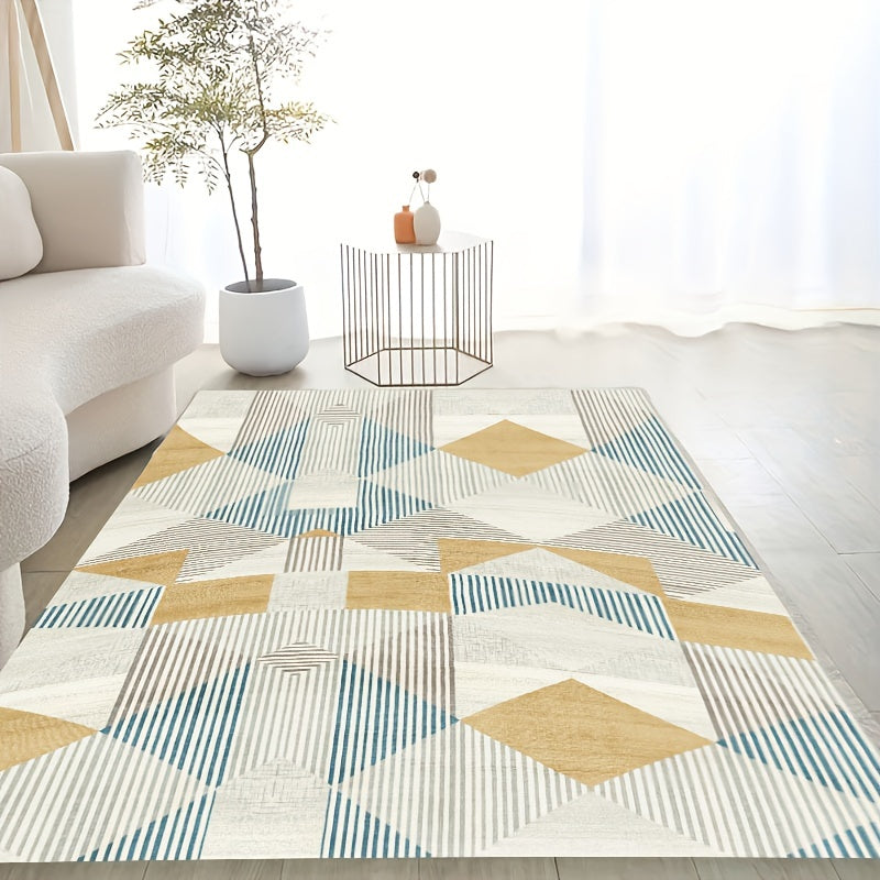Nordic Large Area Carpet for Living Room Bedroom Machine Washable