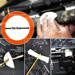 Gun Cleaning Supplement Pack with Swabs, Patches, Oiler - 800pcs Total