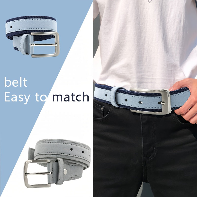 Men's Pin Buckle Belt Oxford Cloth Men's Belt
