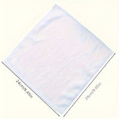 10pcs Cotton Disposable Square Towels for Hotels Bathrooms 24 0 24