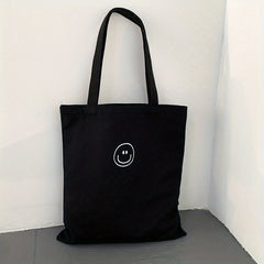 Versatile Canvas Tote Bag for School Office Travel Beach
