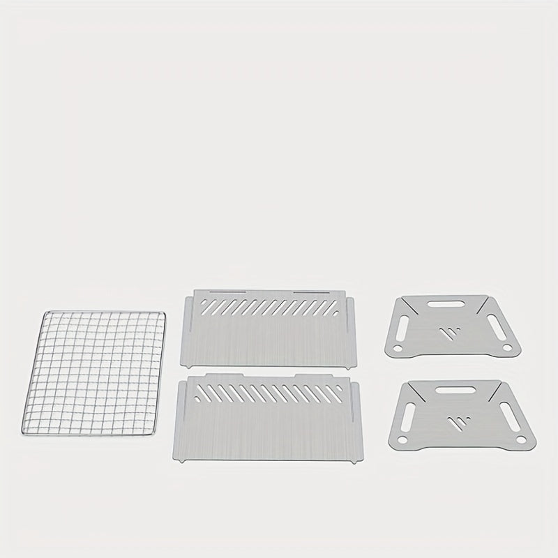 Portable Stainless Steel Mini BBQ Stove for Outdoor Cooking