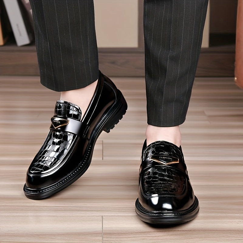 Men's Comfy Non-slip Loafer Shoes PU Leather Spring Summer