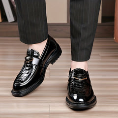 Men's Comfy Non-slip Loafer Shoes PU Leather Spring Summer