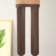 High Waist Slim Footed Pantyhose Women's Stockings