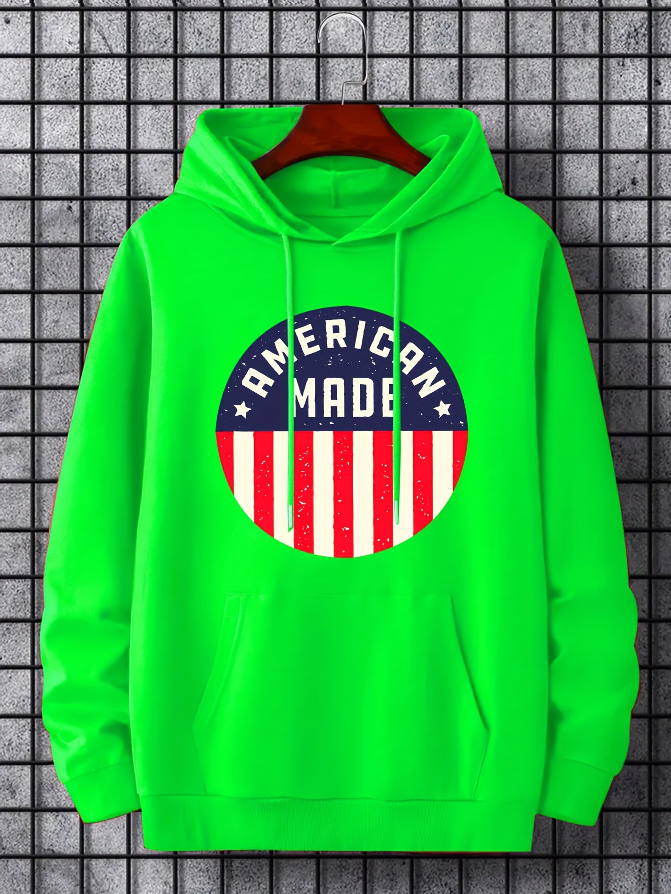 Graphic Print Hoodie for Men