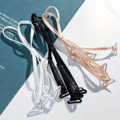 3 Pair Invisible Adjustable Underwear Straps Multi-functional Shoulder Straps