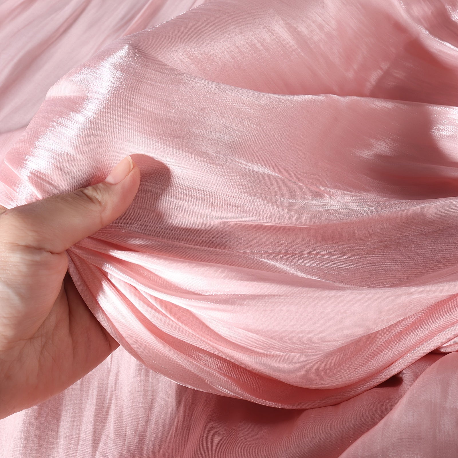 Satin Gradient Fabric Smooth DIY Dress Shirt Tablecloth 0.91m x 2.74m