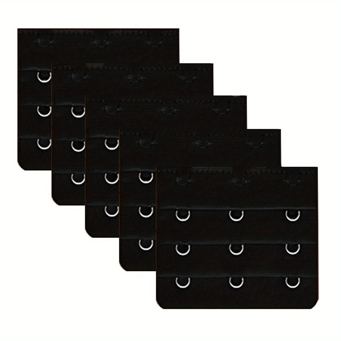 5pcs Adjustable Elastic Bra Extenders for Women's Lingerie