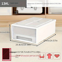 Drawer Type Storage Box for Underwear and Clothes