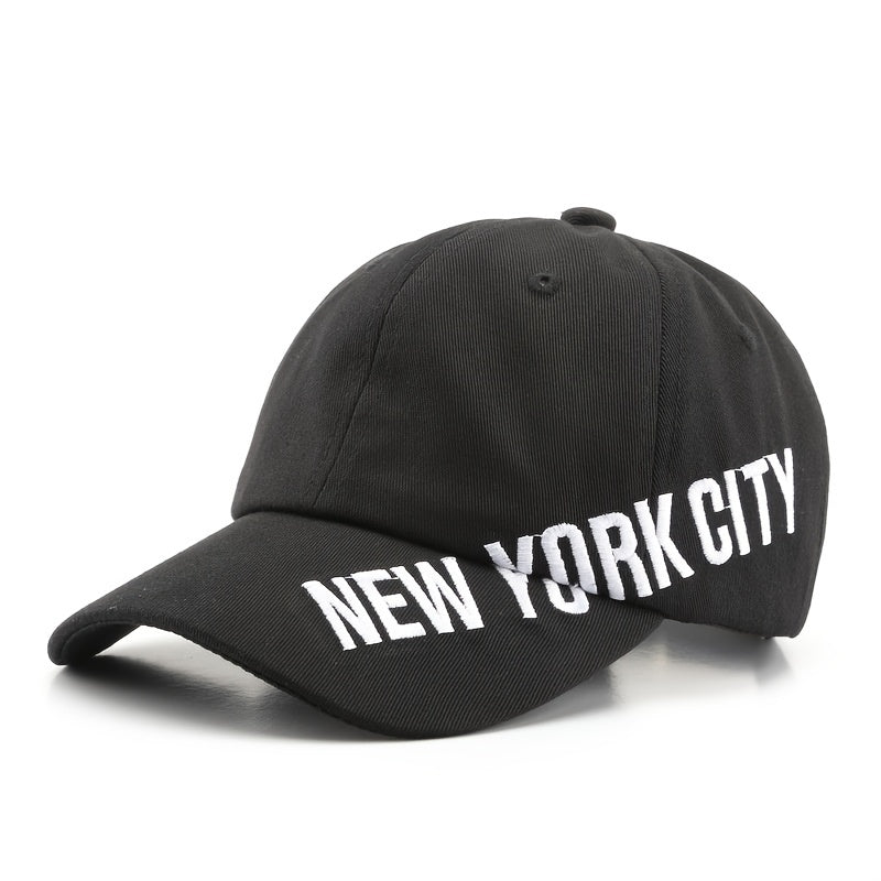 Letter Embroidery Sun Protection Baseball Cap
