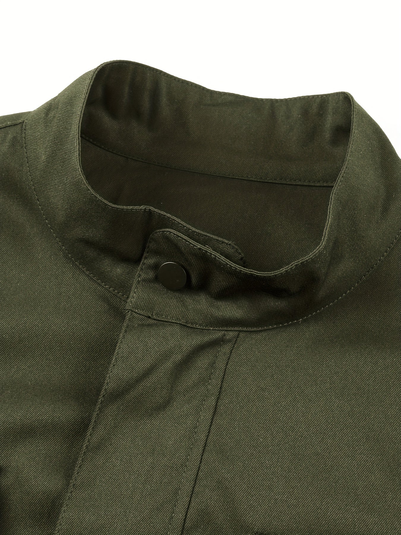 Men's Zip Up Stand Collar Coat Jackets