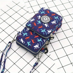 Sports Wallet Shoulder Bag Handbag Coin Purse Keychain Small Purse