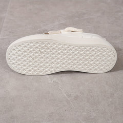 Women's Stylish Contrast Board Shoes Lightweight Sneakers Lace Up Sports Shoes
