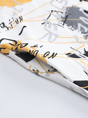 Comfy Short Sleeve Nightdress Crew Neck Pajama