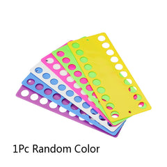 Plastic Threading Board Embroidery Thread Organizer 20 Positions