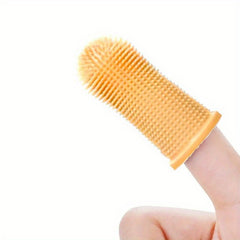 Silicone Fingertip Pet Toothbrush for Dog & Cat