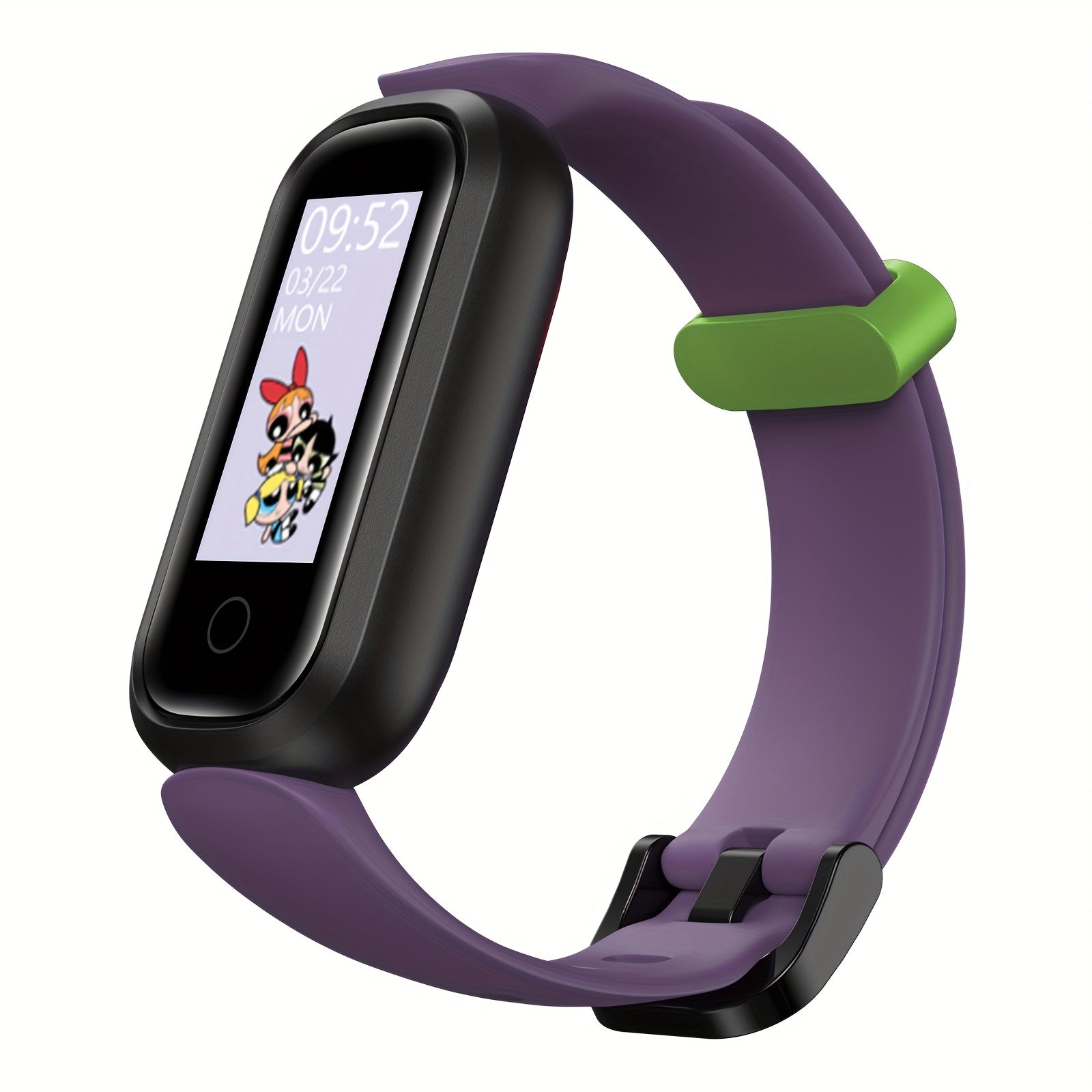 Fashionable Smart Bracelet Wristwatch for Girls 3+ Yellow Rosy Purple
