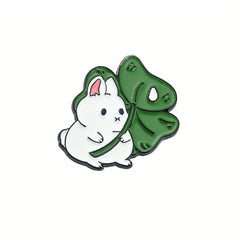 Cute Y2K Rabbit Enamel Pin for Clothes, Bags, DIY Decor - Ideal Gift