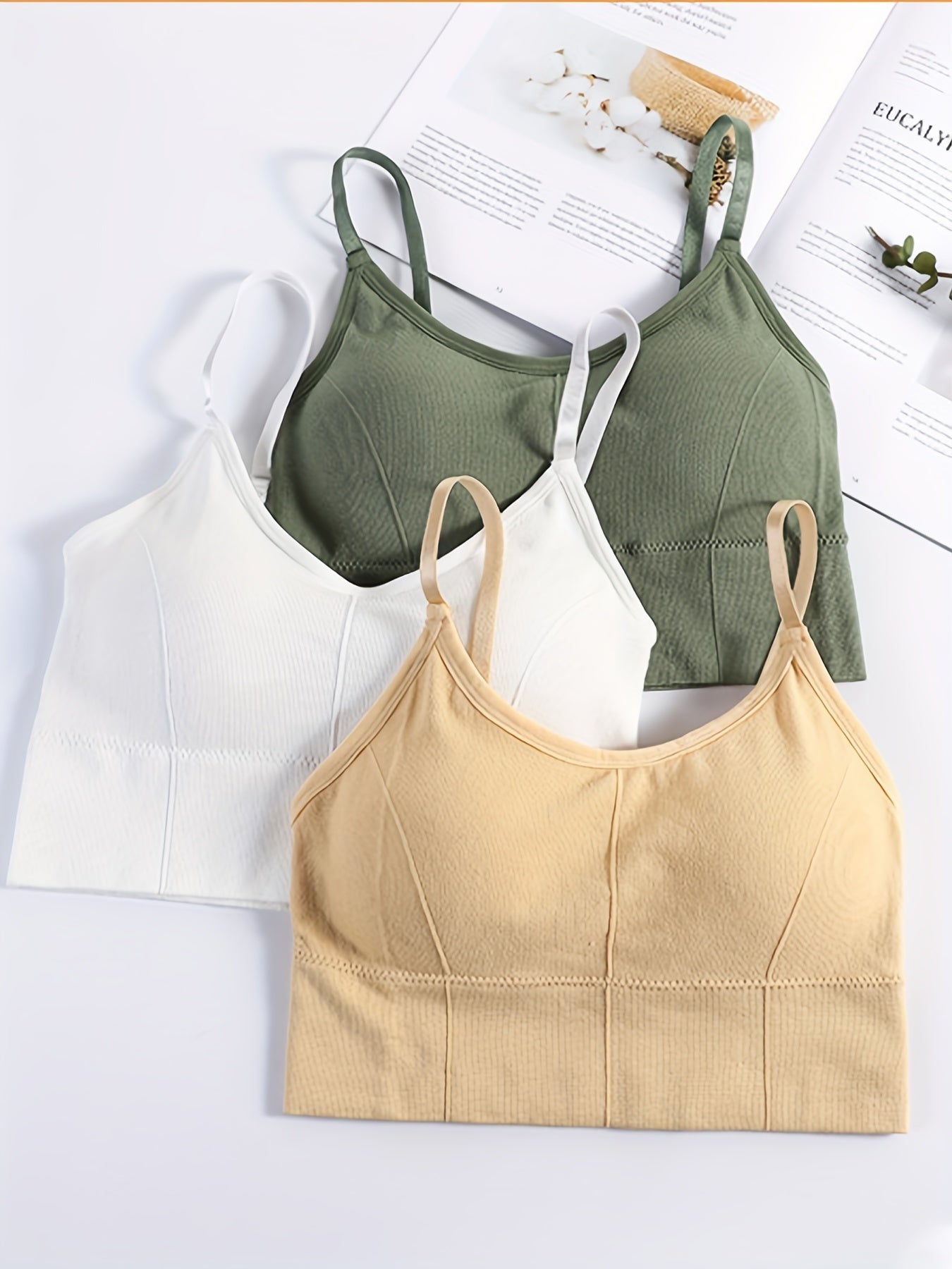 Girls Seamless Wrap Chest Bralette Underwear