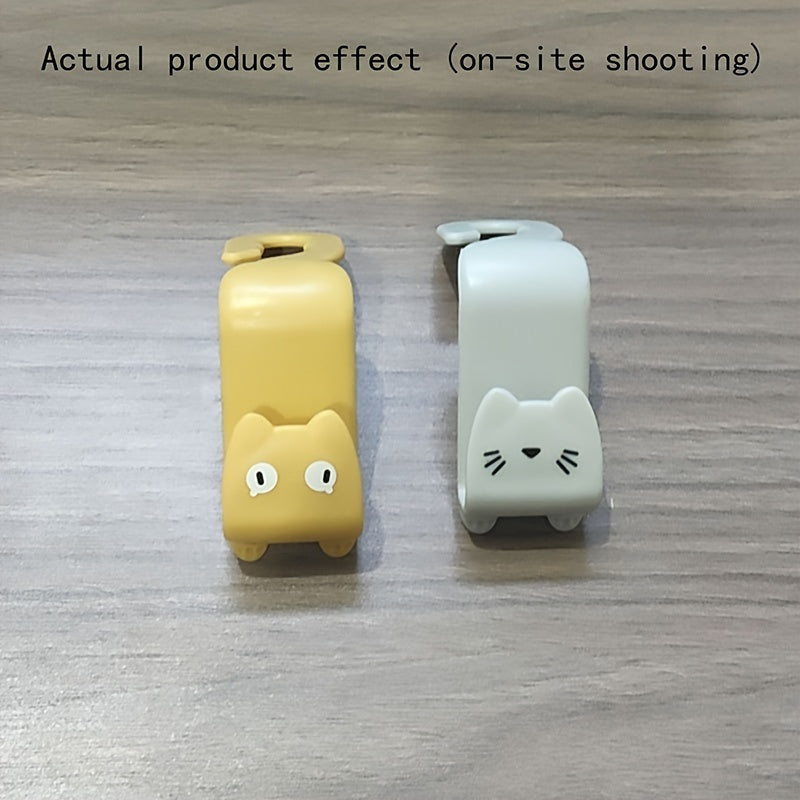 2pcs Car Hook Cartoon Car Decor Hook Headrest Seat Back Hidden Hook