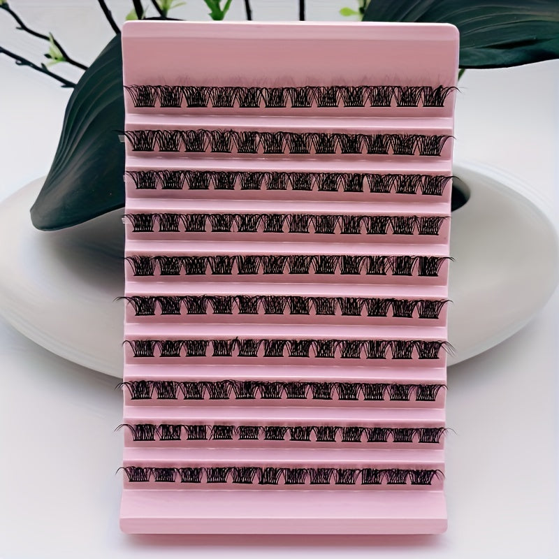 8-16mm Wispy Soft Lash Clusters DIY Cat Eye Extension