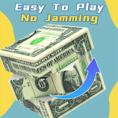 ZIINASTAR 1 Dollar Cube UV Printing Money Puzzle Toy