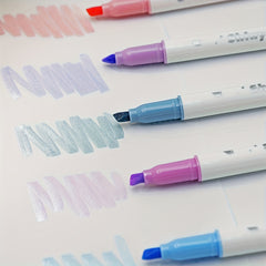 5pcs Sparkle Glitter Highlighters Shimmer Marker Pens for Journaling Painting