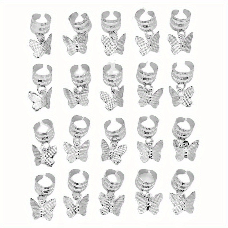 DIY African Dreadlock Hair Ring Hair Bead Hair Buckle Hair Decoration Pendant