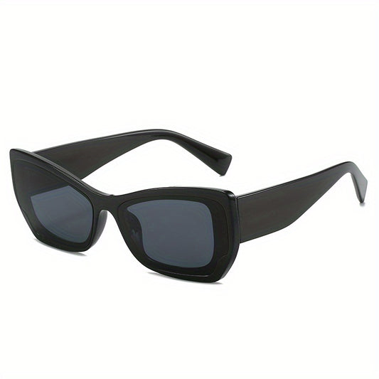 Butterfly Sunglasses Gradient Lens Wide Temple UV400