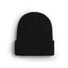 Solid Color Knit Winter Beanie Hat for Men & Women