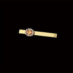 Zircon Tie Clip Business Accessories for Men