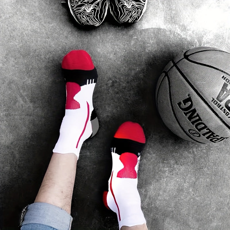 Non Slip Deodorant Basketball Socks Thick Padded Sweat-absorbing Sport Socks