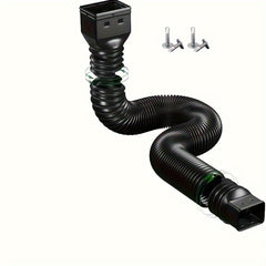 1pc PP Folding Telescopic Pipe Villa Outdoor Drop Water Pipe Drain